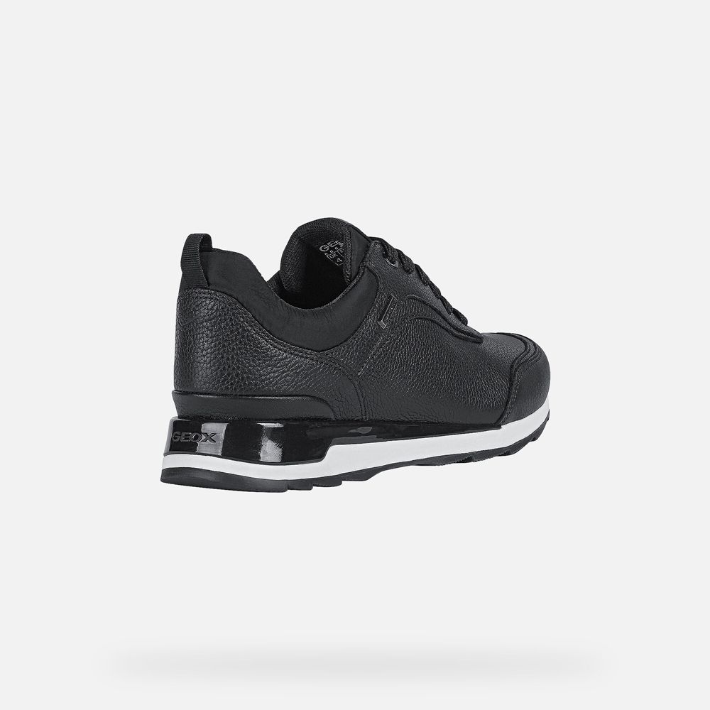 Geox Bayan Spor Ayakkabı Siyah - New Aneko Abx - DWB-468029